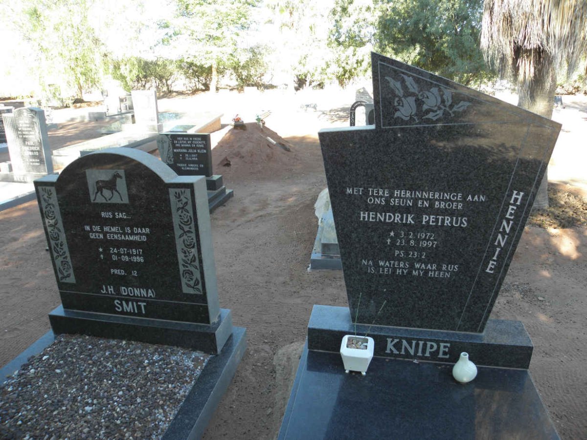 KNIPE Hendrik Petrus 1972-1997