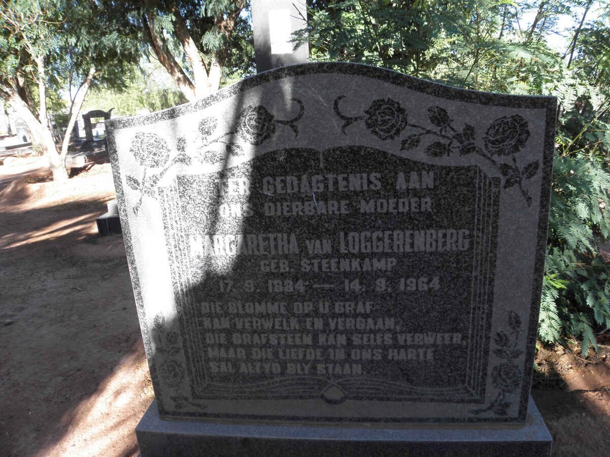 LOGGERENBERG Margaretha, van 1884-1964