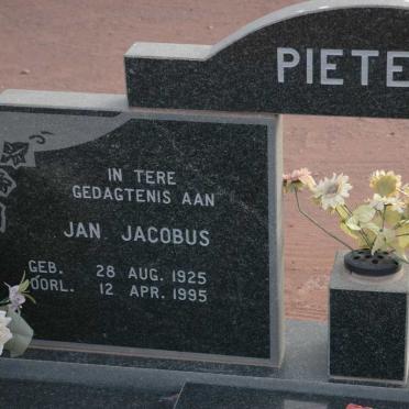 PIETERS Jan Jacobus 1925-1995
