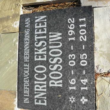 ROSSOUW Enrico Eksteen 1962-2011