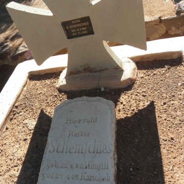 SCHEMSCHIES G. 1882-1905