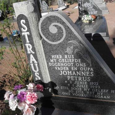 STRAUS Johannes Petrus 1922-1993