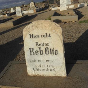 Namibia, WARMBAD, Historical cemetery