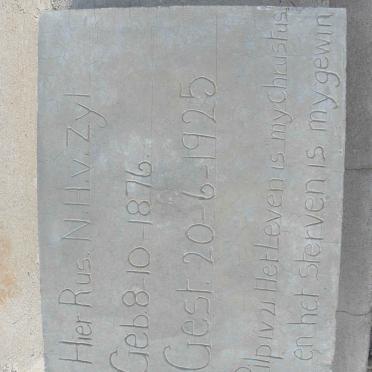 ZYL N.H., van 1876-1925