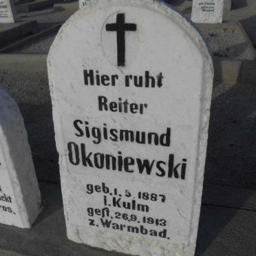 OKONIEWSKI Sigismund 1887-1913