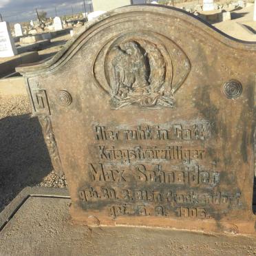 SCHNEIDER Max 1881-1906