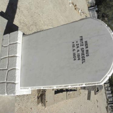 SPIEGEL Fritz 1914-1954