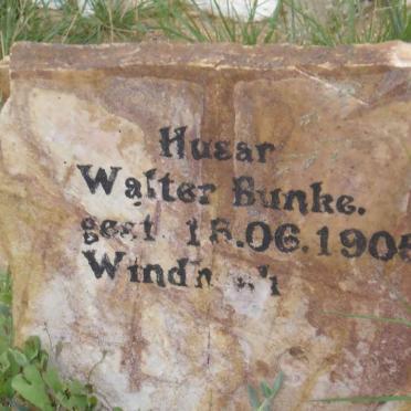 BUNKE Walter -1906