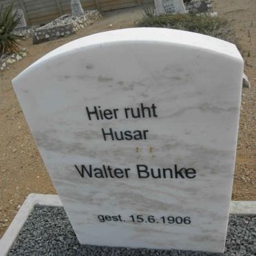 BUNKE Walter -1906