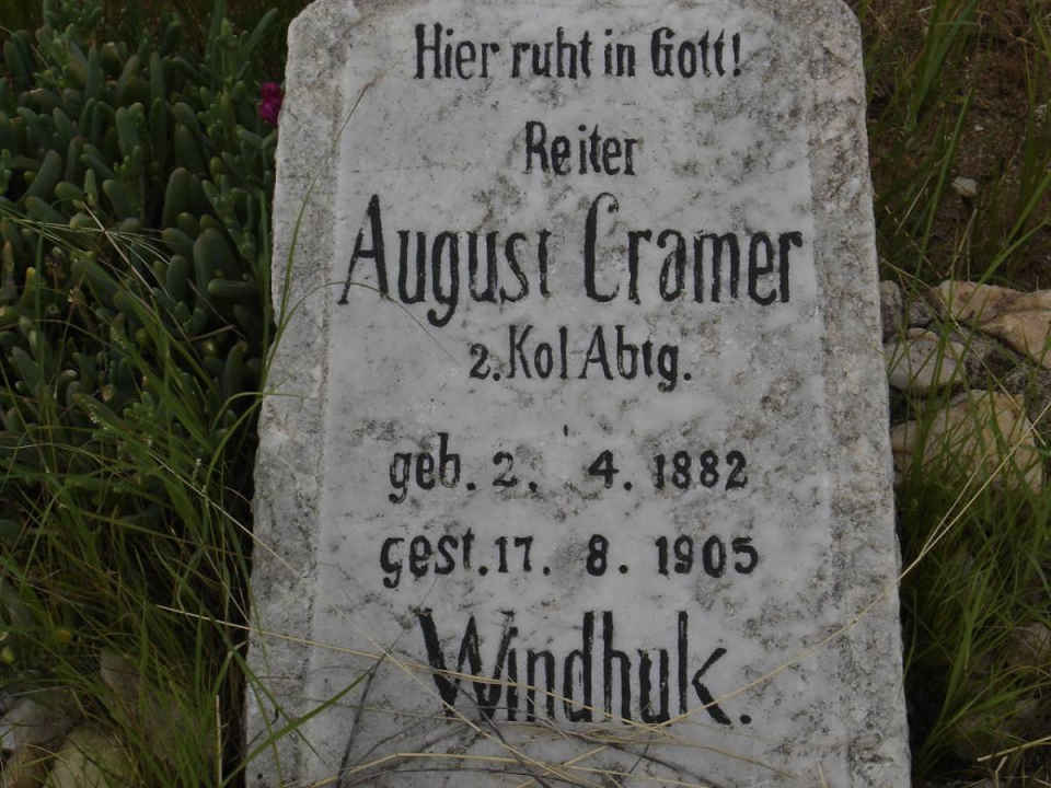 CRAMER August 1882-1905