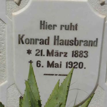 HAUSBRAND Konrad 1883-1920