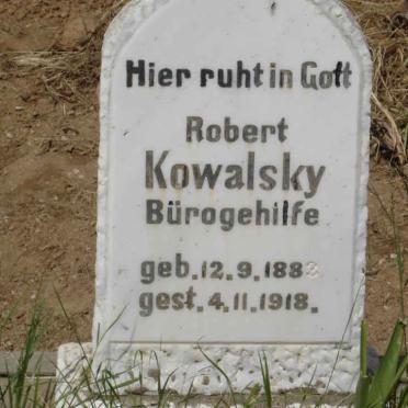KOWALSKY Robert 1882-1918