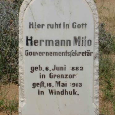 MILO Hermann 1882-1913