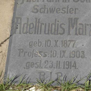 MARX Adeltrudis 1877-1914