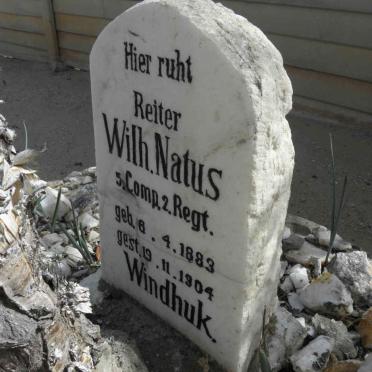 NATUS Wilh. 1883-1904