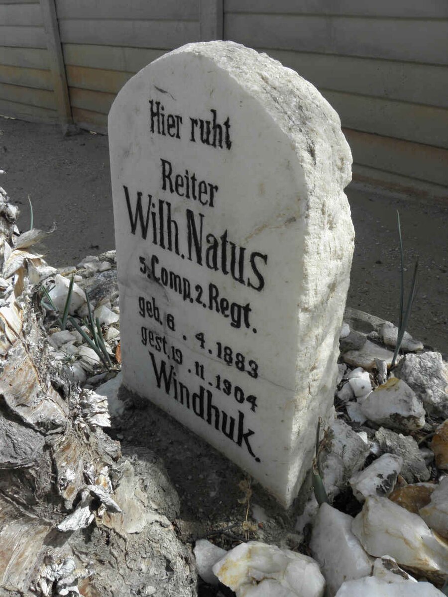 NATUS Wilh. 1883-1904