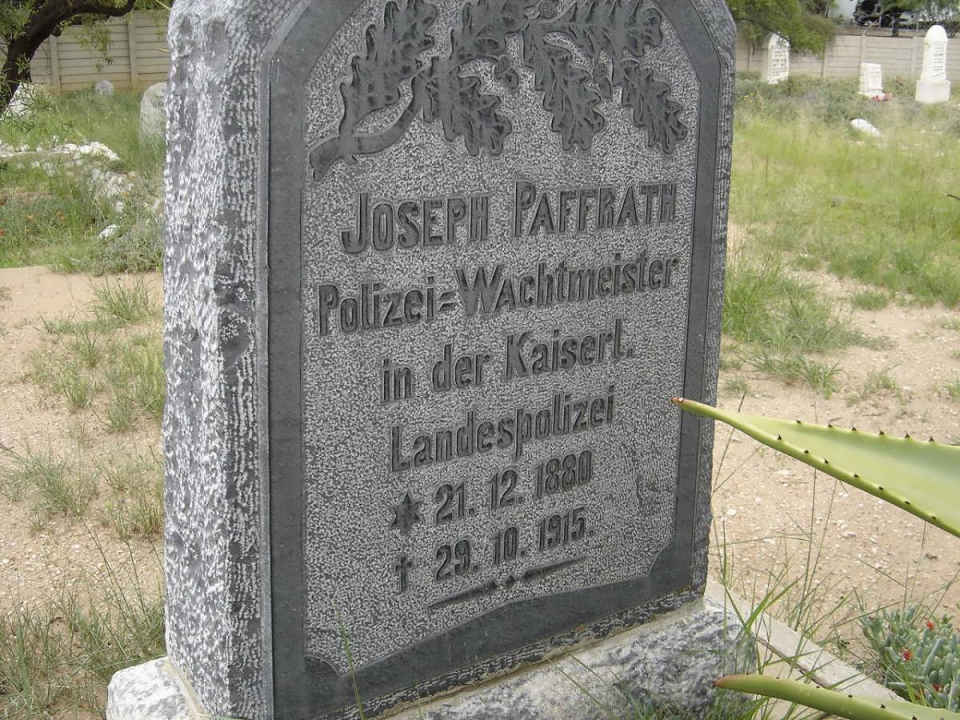 PAFFRATH  Joseph 1880-1915