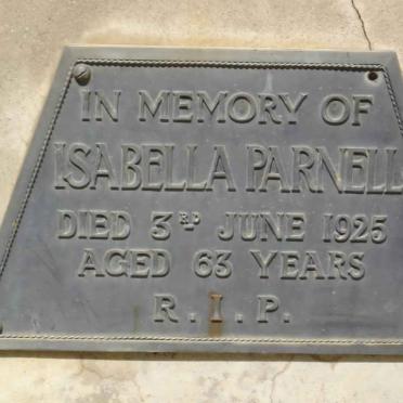 PARNELL Isabella -1925