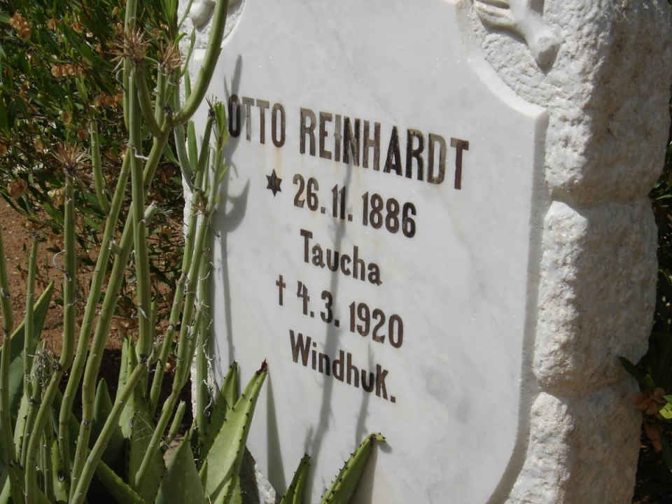 REINHARDT Otto 1886-1920