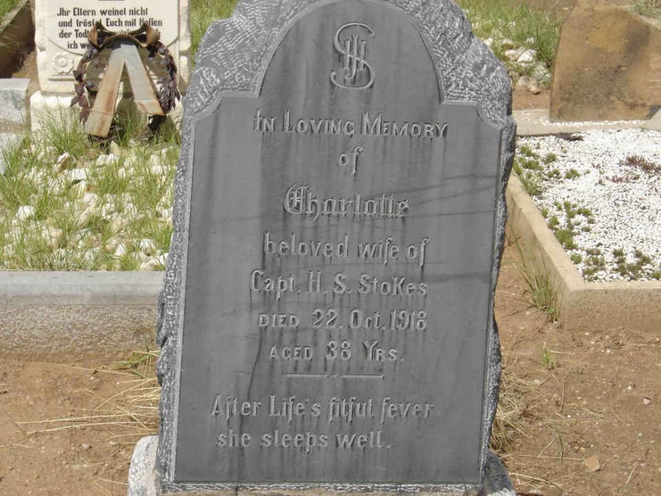 STOKES Charlotte -1918