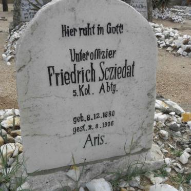 SCZIEDAT Friedrich 1880-1906