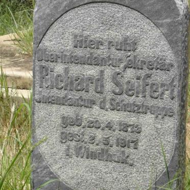 SEIFERT Richard 1873-1917