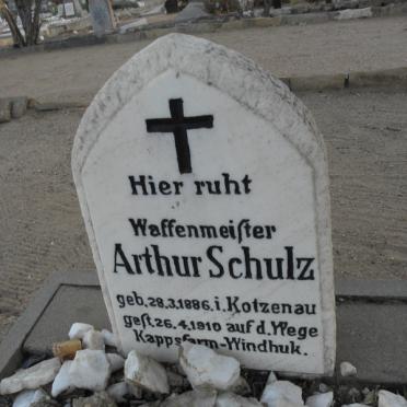 SCHULZ Arthur 1886-1910