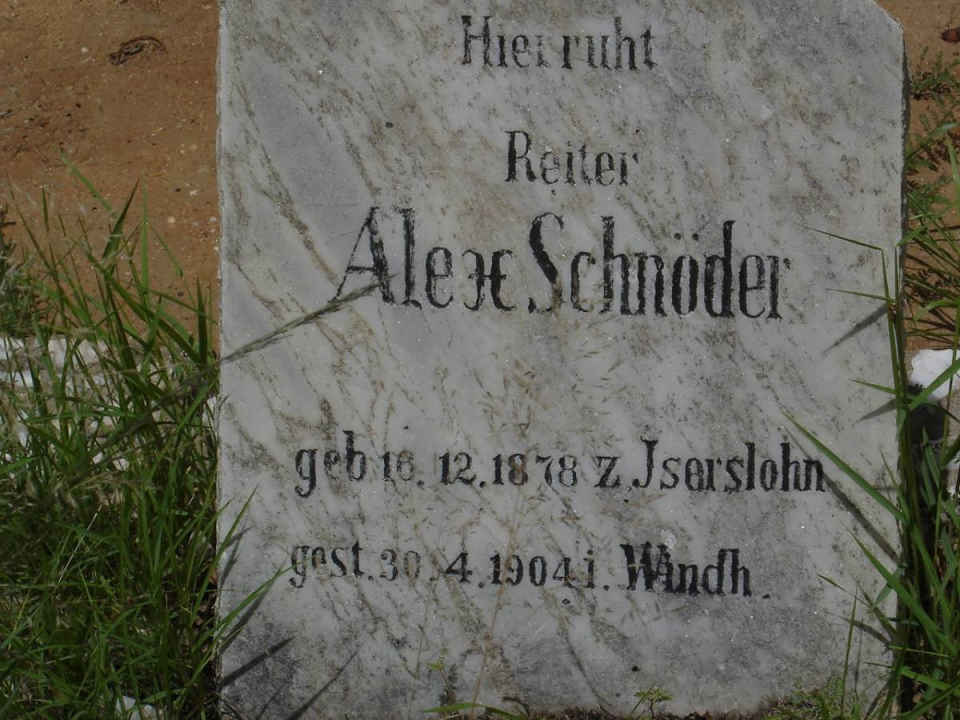 SCHNÖDER Alex 1878-1904