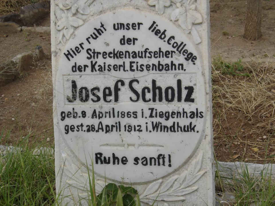 SCHOLZ Josef 1865-1912