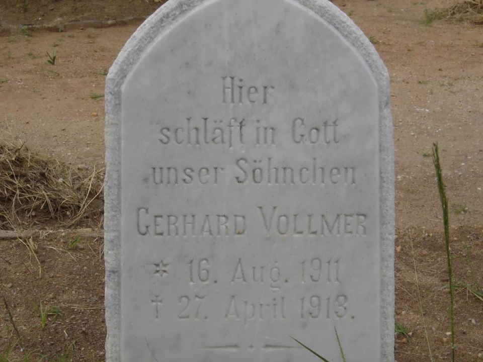 VOLLMER Gerhard 1911-1913