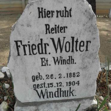 WOLTER Friedr. 1882-1904