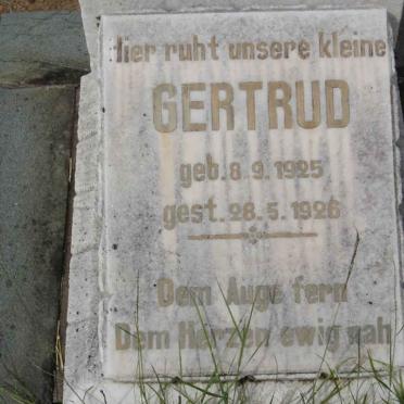 ?? Gertrud 1925-1926