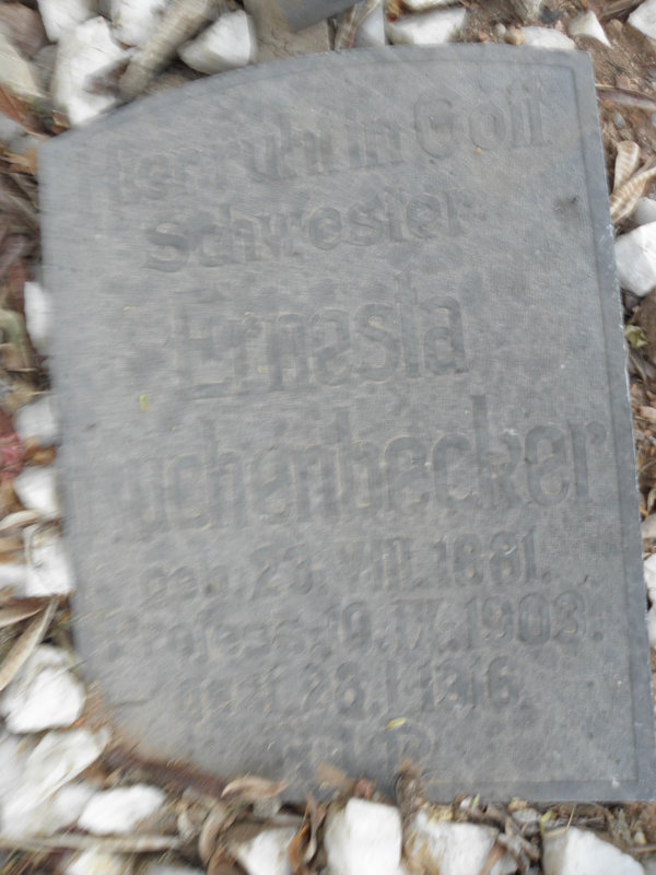 ? CHENBECKER Ernesia 1891-1908