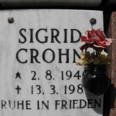 CROHN Sigrid 194?-198?
