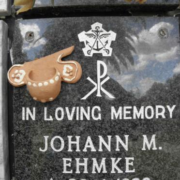 EHMKE Johann M. 1933-1984