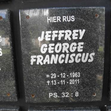 FRANCISCUS Jeffrey George 1963-2011