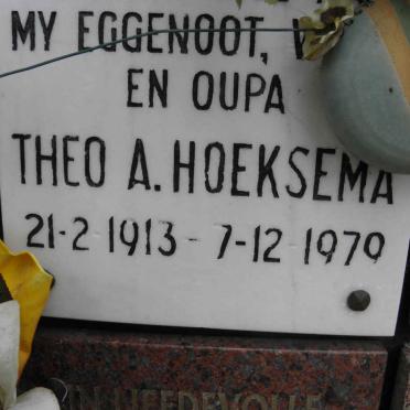 HOEKSEMA Theo. A. 1913-1979