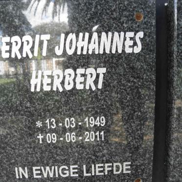 HERBERT Gerrit? Johannes 1949-2011