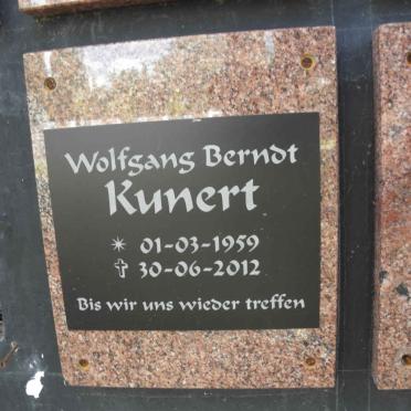KUNERT Wolfgang Berndt 1959-2012