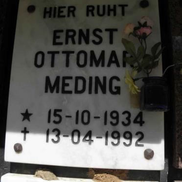 MEDING Ernst Ottomar 1934-1992