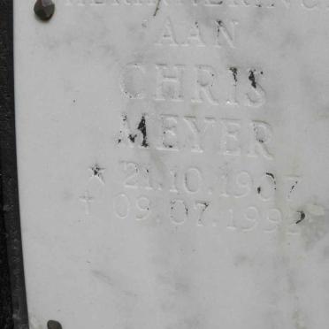 MEYER Chris 1907-1992