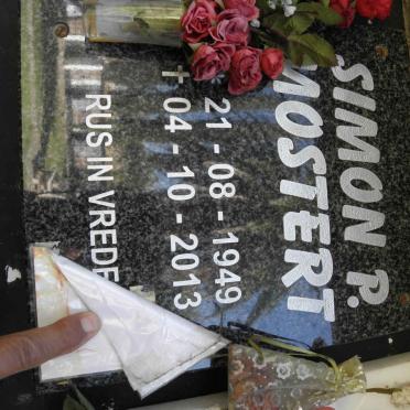 MOSTERT Simon P. 1949-2013