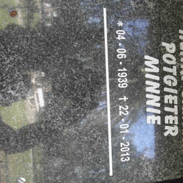 MINNIE Henry James, POTGIETER 1939-2013