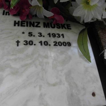 MUSKE Heinz 1931-2009