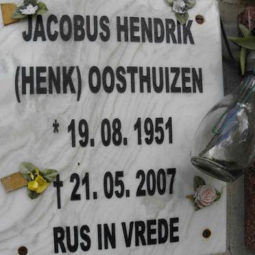 OOSTHUIZEN Jacobus Hendrik 1951-2007