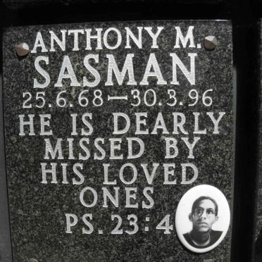 SASMAN Anthony M. 1968-1996