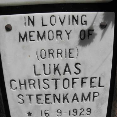 STEENKAMP Lukas Christoffel 1929-1996