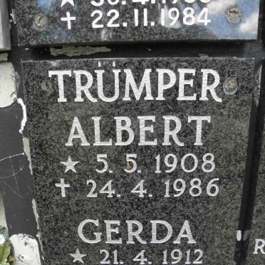 TRÜMPER Albert 1908-1986 &amp; Gerda 1912-1983