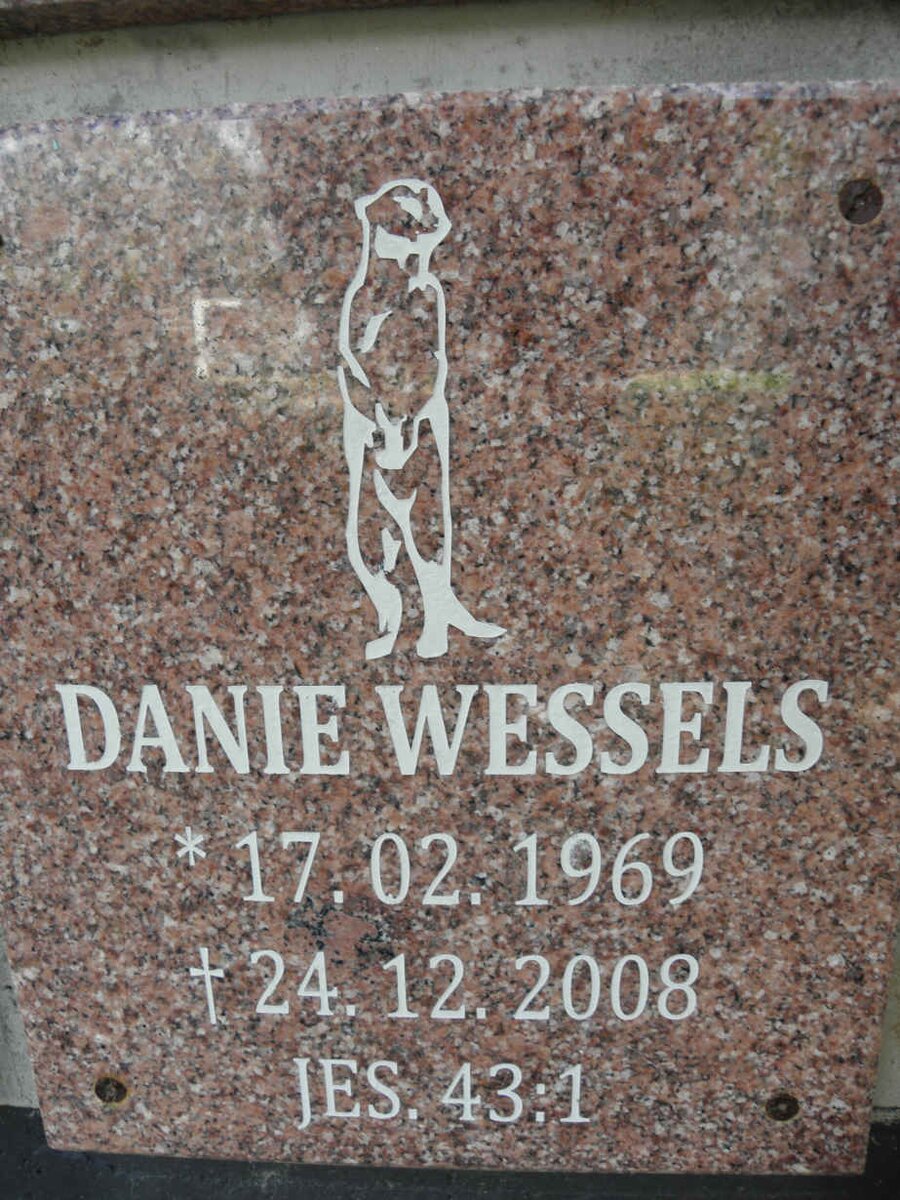 WESSELS Danie 1969-2008