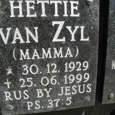 ZYL Hettie, van 1929-1999